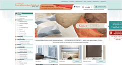 Desktop Screenshot of gardinen-traum.com